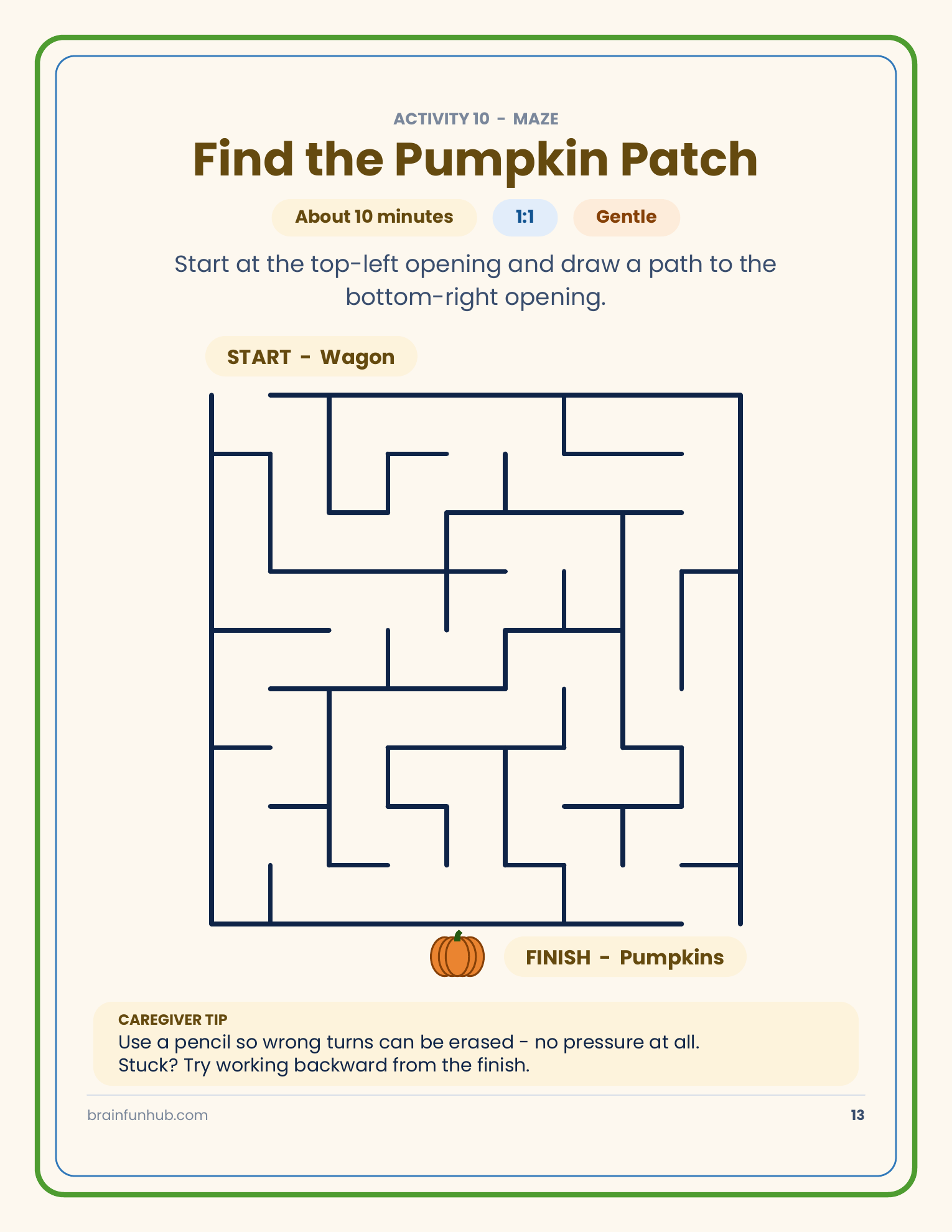 Halloween Activity Pack: 42 Large Print Activities thumbnail 5