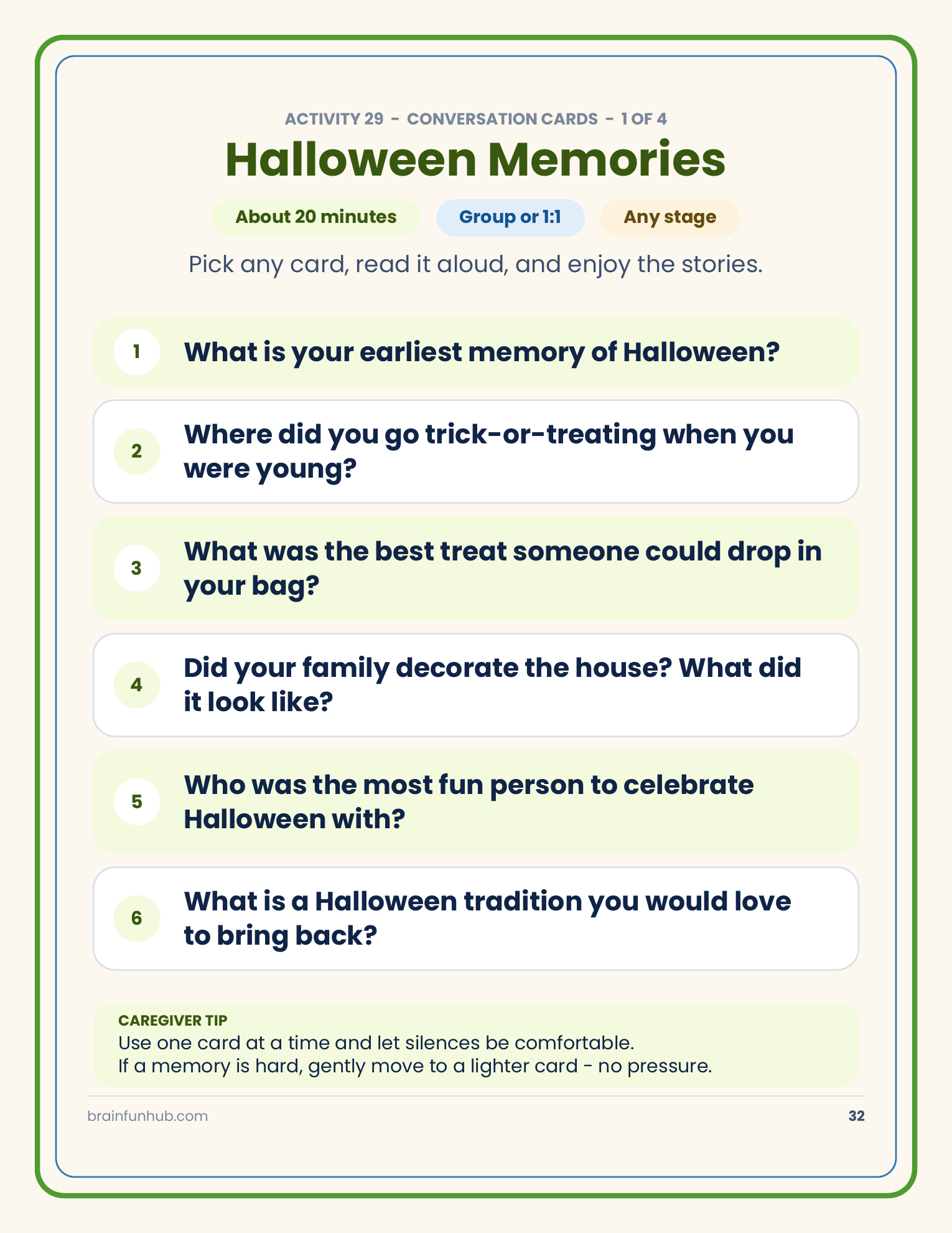 Halloween Activity Pack: 42 Large Print Activities thumbnail 8