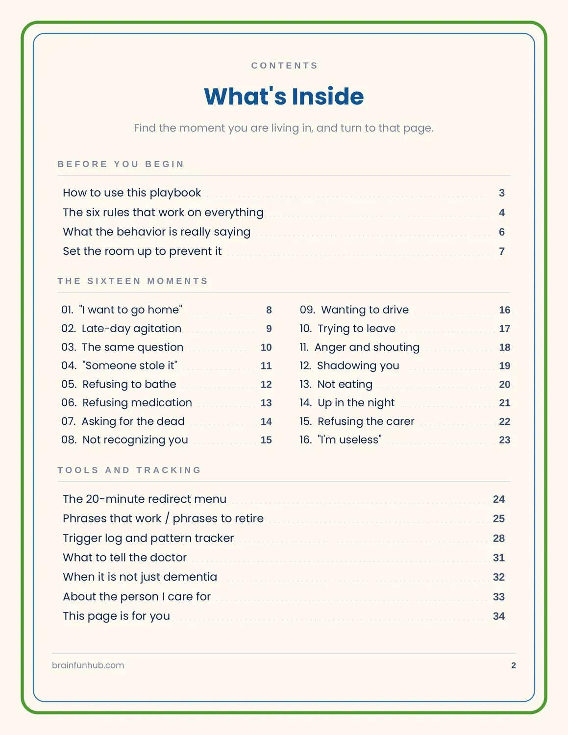 Caregiver Essentials Binder preview 2