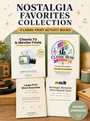 Nostalgia Favorites Collection — printable PDF preview