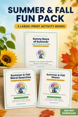 Summer & Fall Fun Pack — printable PDF preview