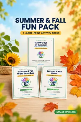 Summer & Fall Fun Pack — printable PDF preview