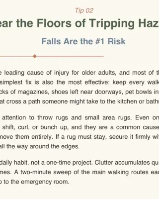 A Caregiver's Guide to 20 Home Safety Tips for the People You Love thumbnail 2