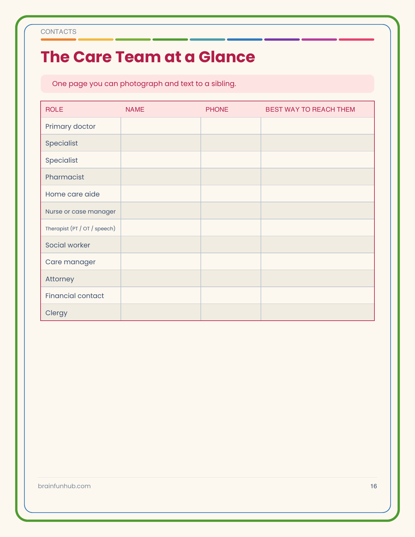 The Complete Aging Parent Care Binder: 66 Page Printable Organizer thumbnail 4