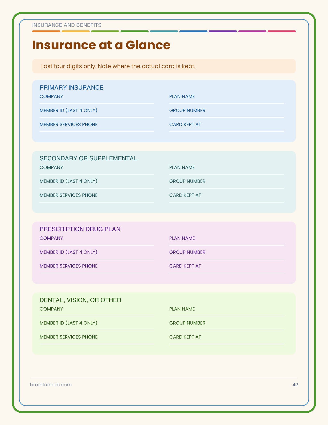 The Complete Aging Parent Care Binder: 66 Page Printable Organizer thumbnail 7