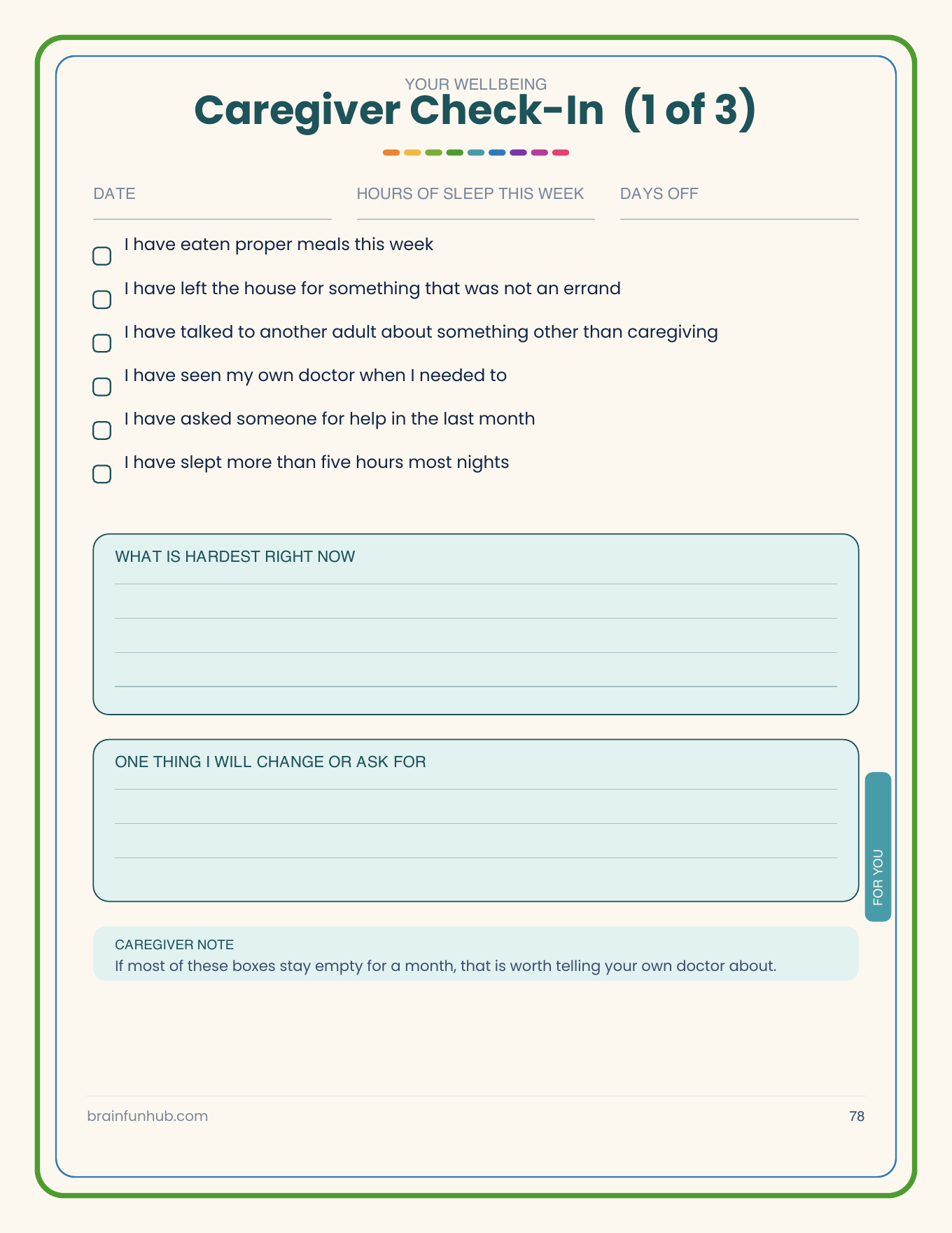 Dementia Care Binder: 86 Page Printable Caregiver Organizer thumbnail 8