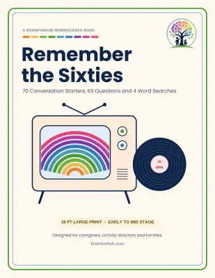 Remember the Sixties: Large Print Reminiscence Book thumbnail 1