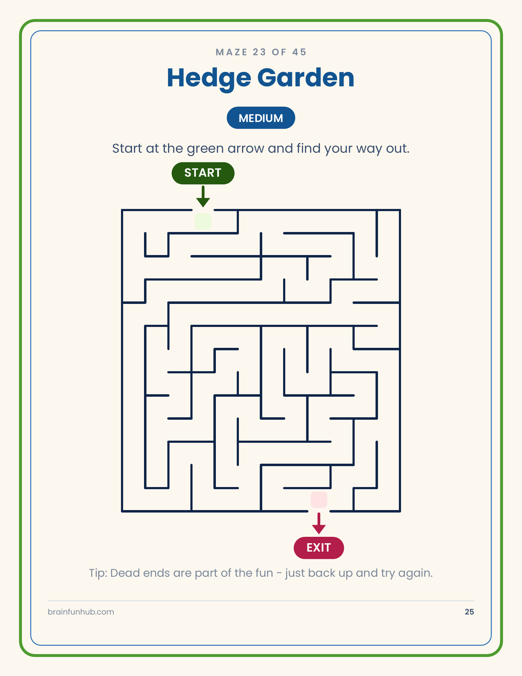 Amazing Mazes: 45 Large-Print Mazes with Answer Keys thumbnail 6