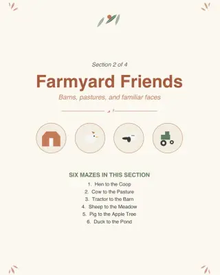 Large Print Mazes: Four Themes Collection (24 Mazes) thumbnail 3