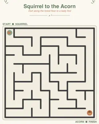 Large Print Mazes: Four Themes Collection (24 Mazes) thumbnail 5