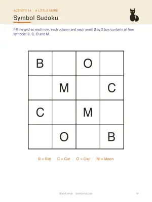 Happy Halloween Large Print Activity Book: 25 Puzzles and Activities for Seniors thumbnail 5