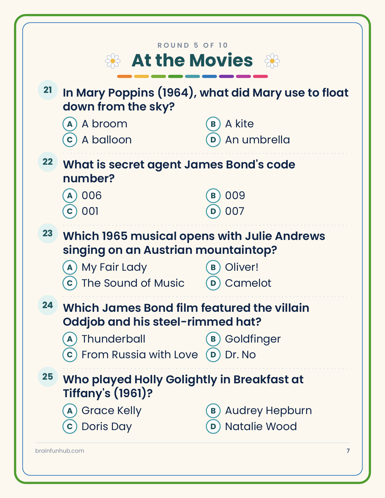 The Swinging 1960s Trivia: 50 Nostalgia Trivia Questions thumbnail 5