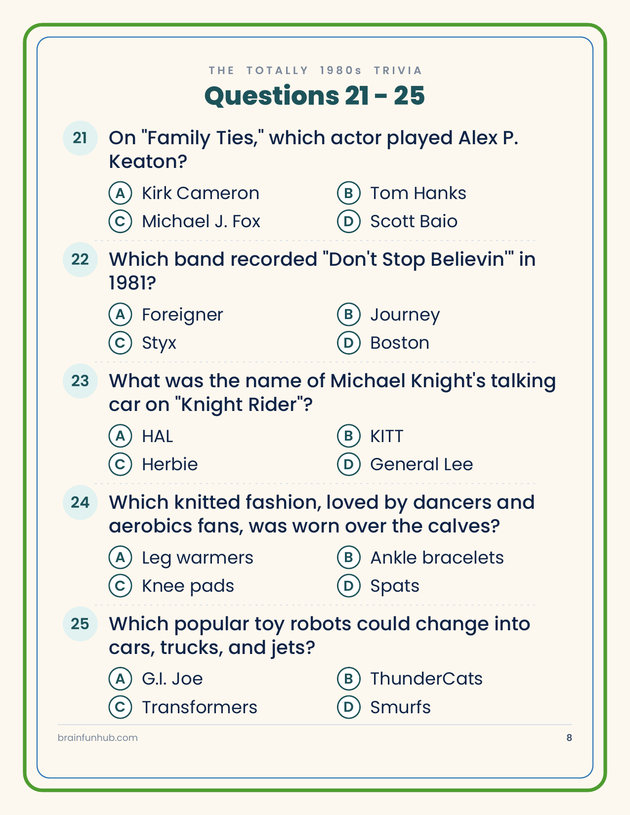 The Totally 1980s Trivia: 50 Nostalgia Questions thumbnail 5