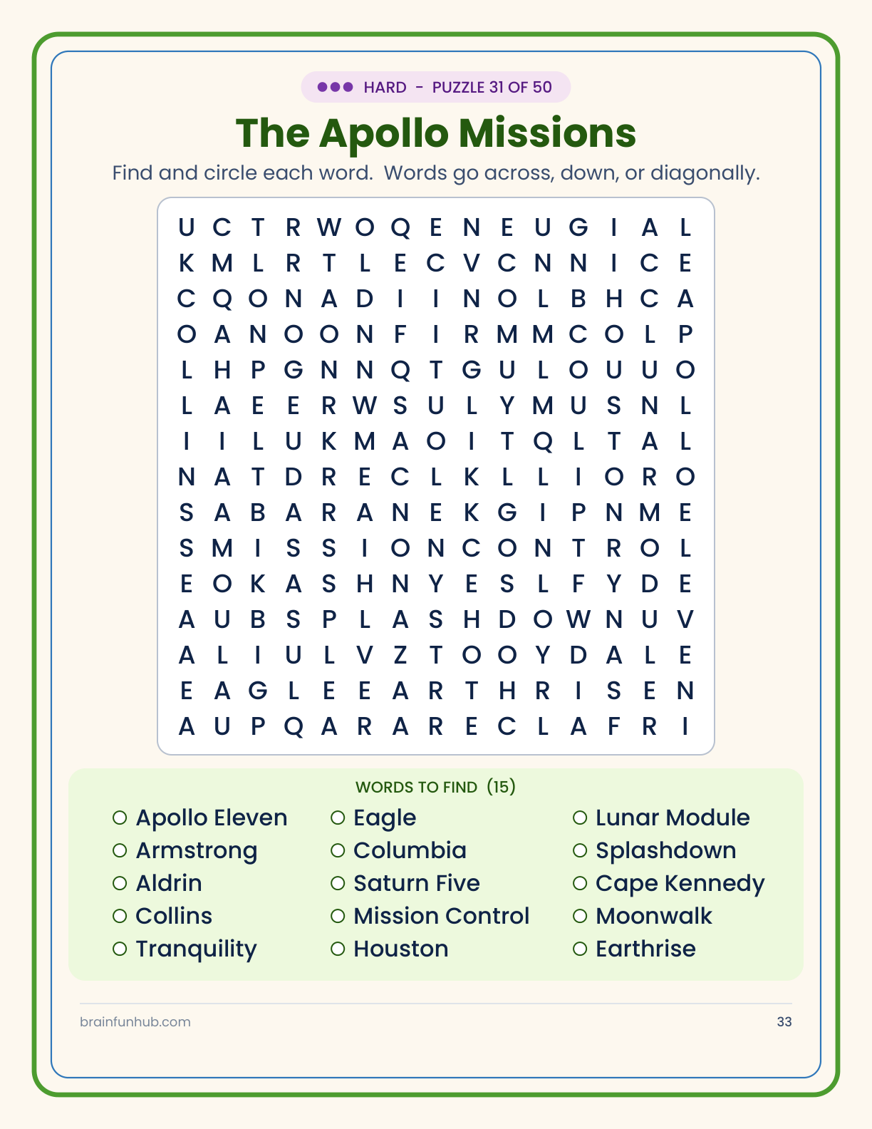 1960s Word Search thumbnail 7